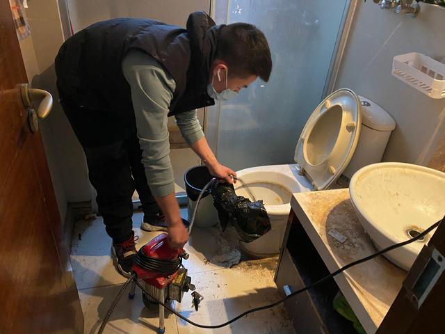 红花岗马桶疏通-疏通下水道